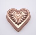 Copper Heart Baking Mold