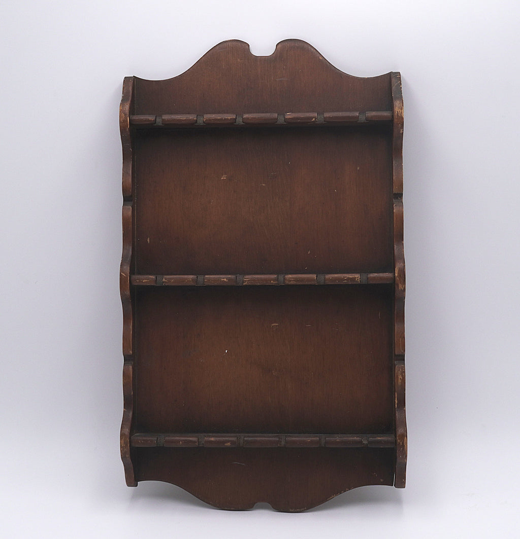 MCM Wooden Wall Mounted Mini Spoon Display rack