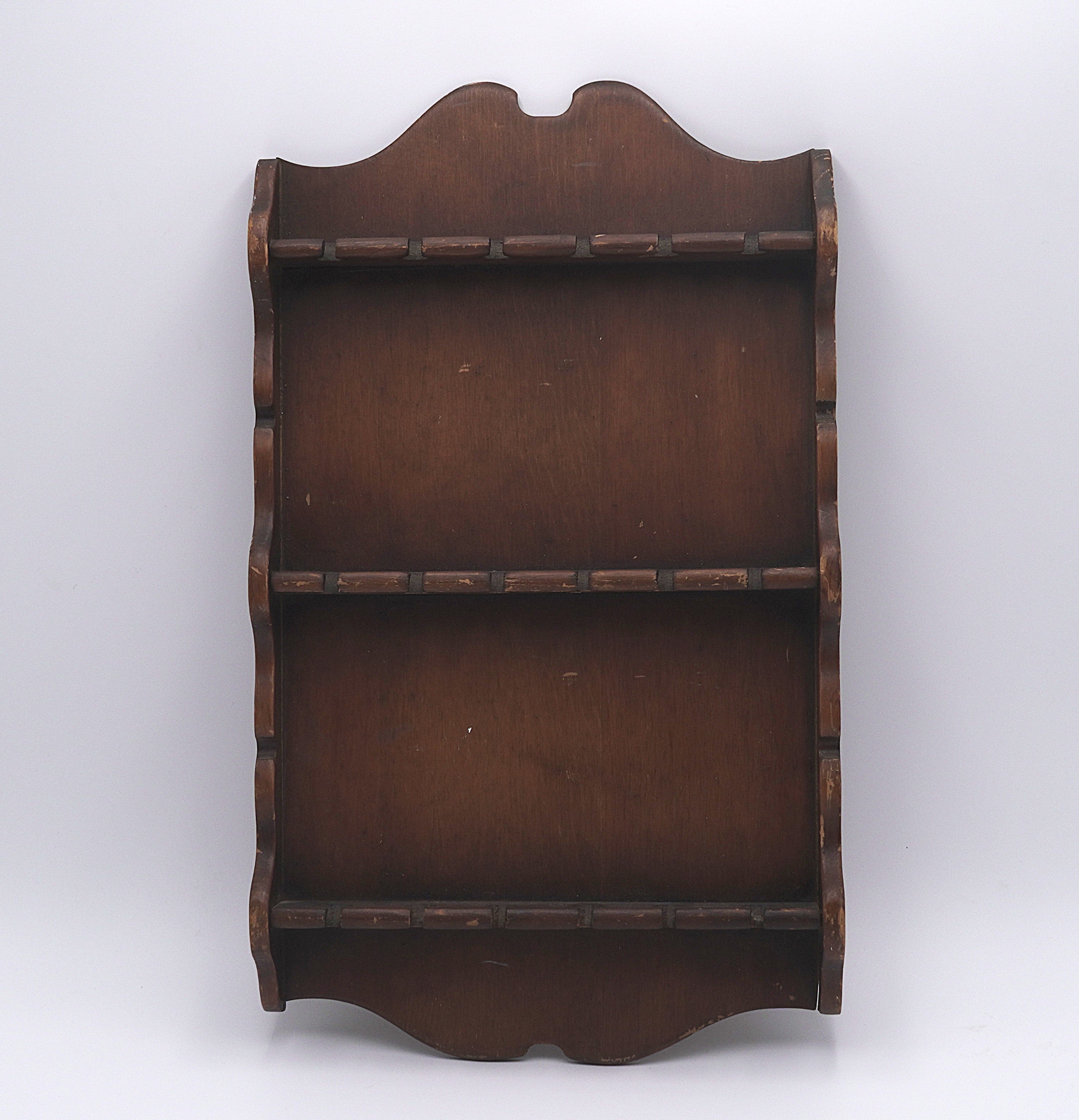 MCM Wooden Wall Mounted Mini Spoon Display rack