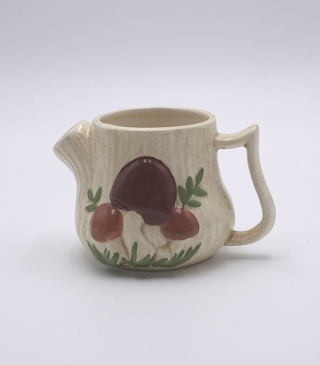 Arnel 1970s Mushroom Teapot and Creamer Set