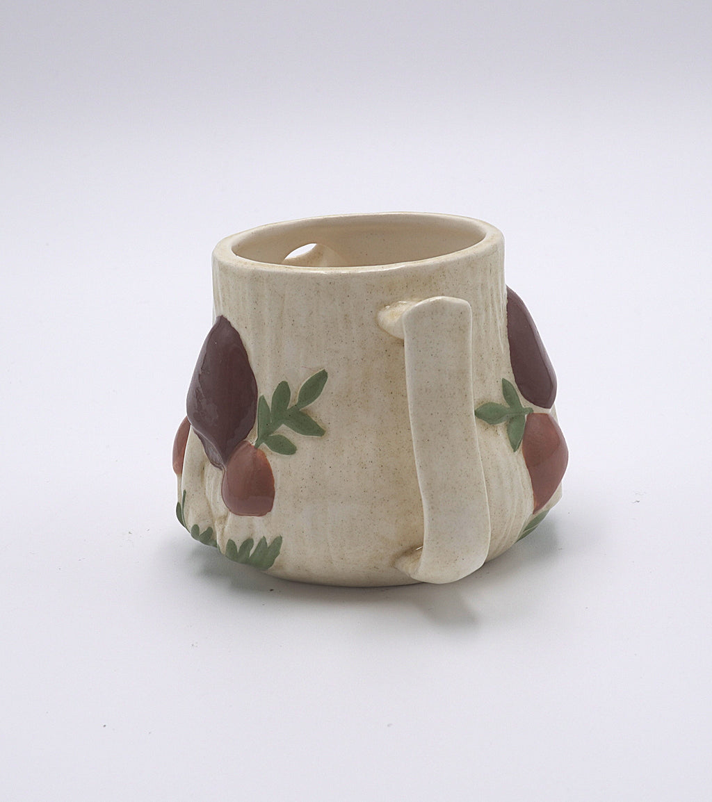 Arnel 1970s Mushroom Teapot and Creamer Set
