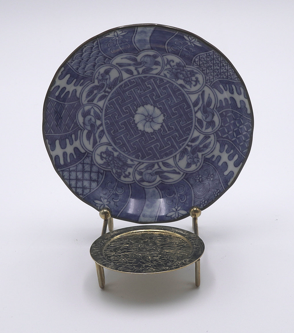 Japanese Blue and White Porcelain Saucers