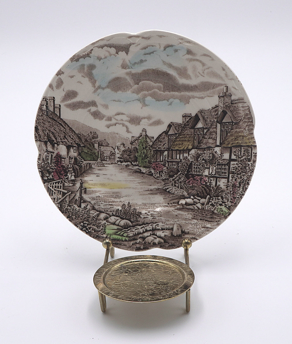 Johnson Bros Olde English Countryside Saucer, set of two