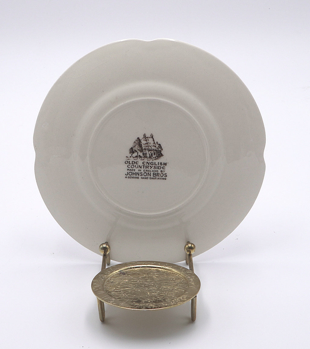 Johnson Bros Olde English Countryside Saucer, set of two