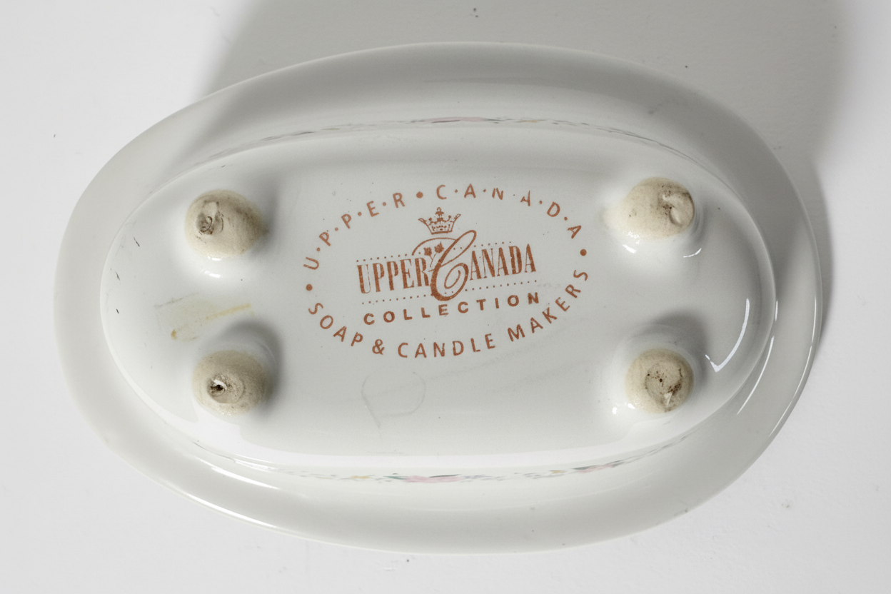 Brightness-adjusted soap dish photo